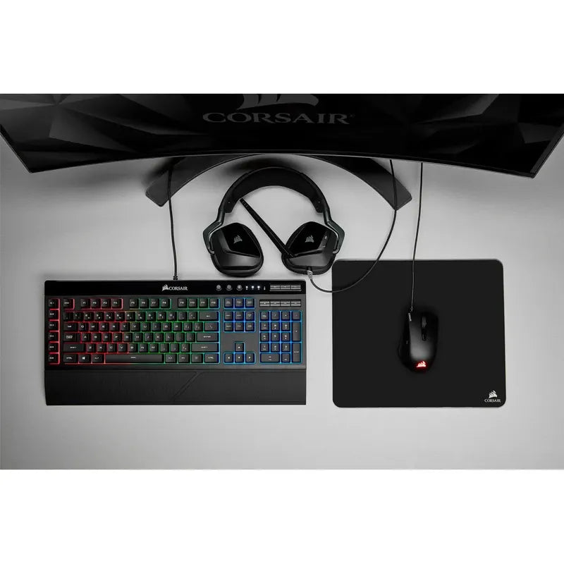 Combo Corsair Rgb Icue 4en1 Teclado+mouse+headset+alfombra
