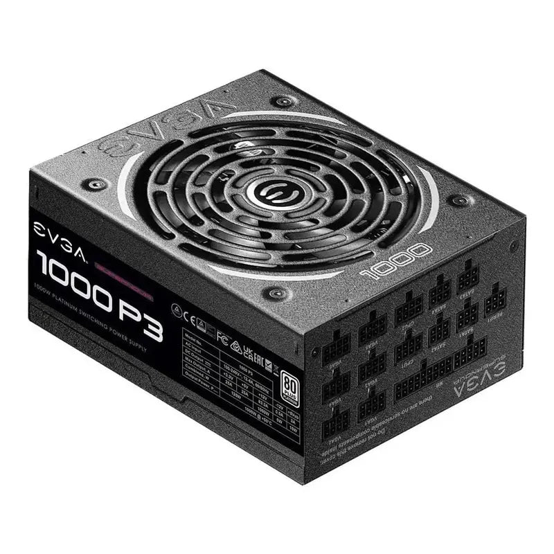 Fuente De Poder Evga 1000w P3 Platinum Negro