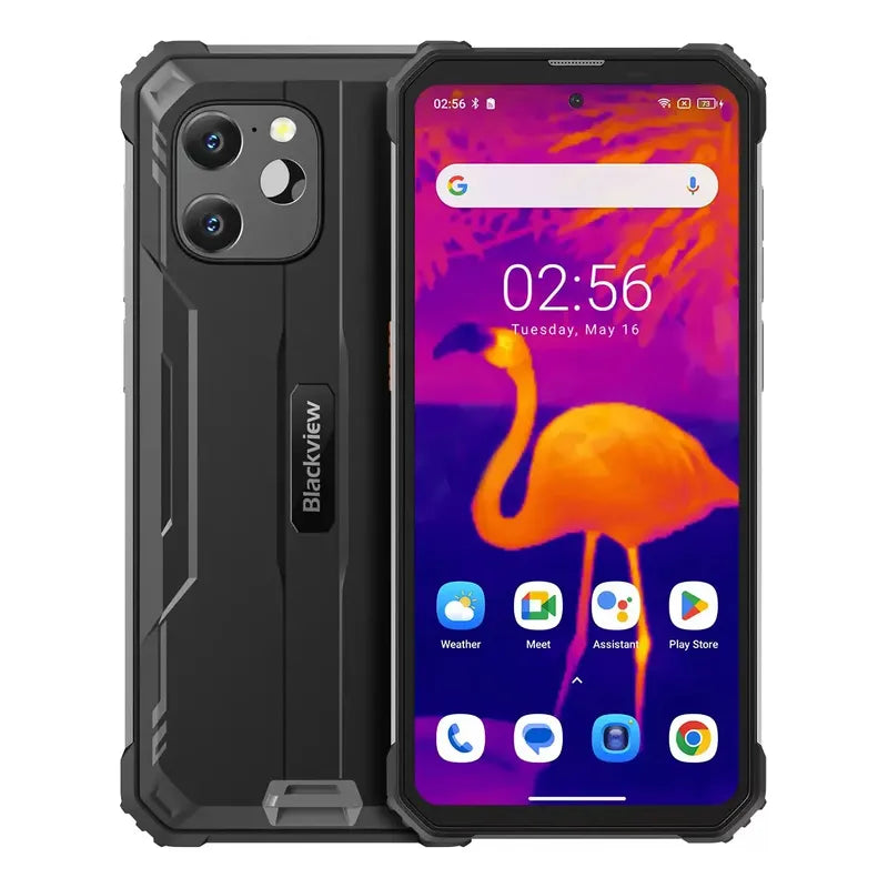 Blackview Bv8900 Camara Termica, 16gb+256gb, 10000mah, 64 Mp Negro