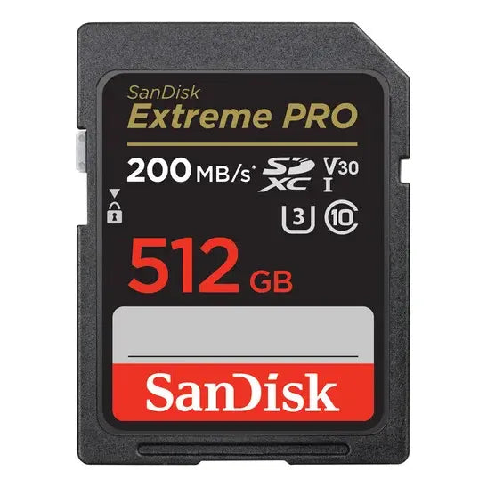 Memoria Sandisk Extreme Pro 512gb Sdxc Uhs-i Card