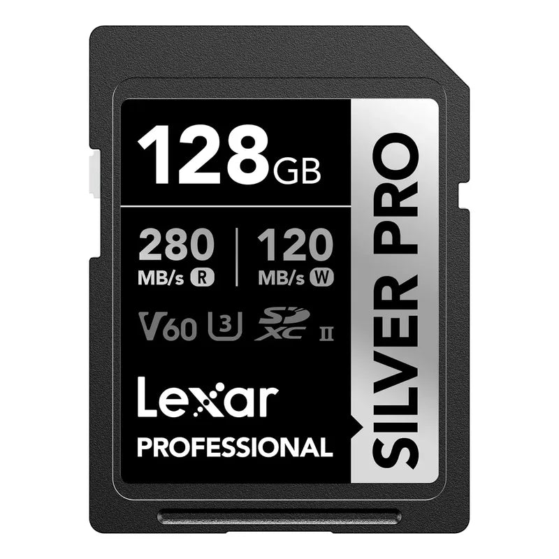Memoria Sd Lexar Silver Pro Uhs-ii 128gb 280/120 Mb/s