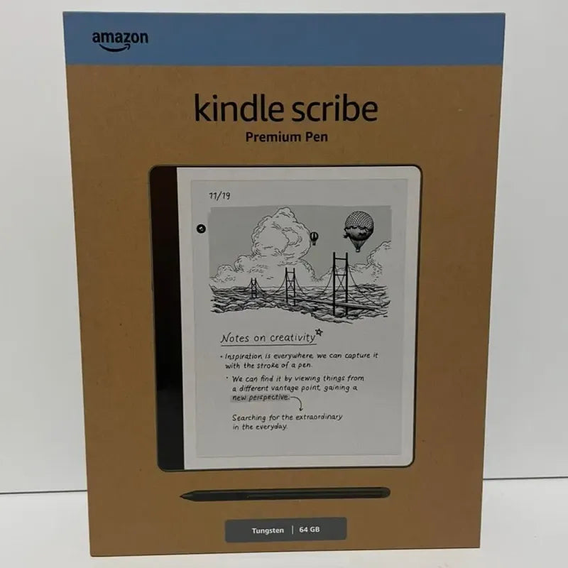 Kindle Scribe Premium Pen 64gb 10,2 Ultimo Modelo Negro