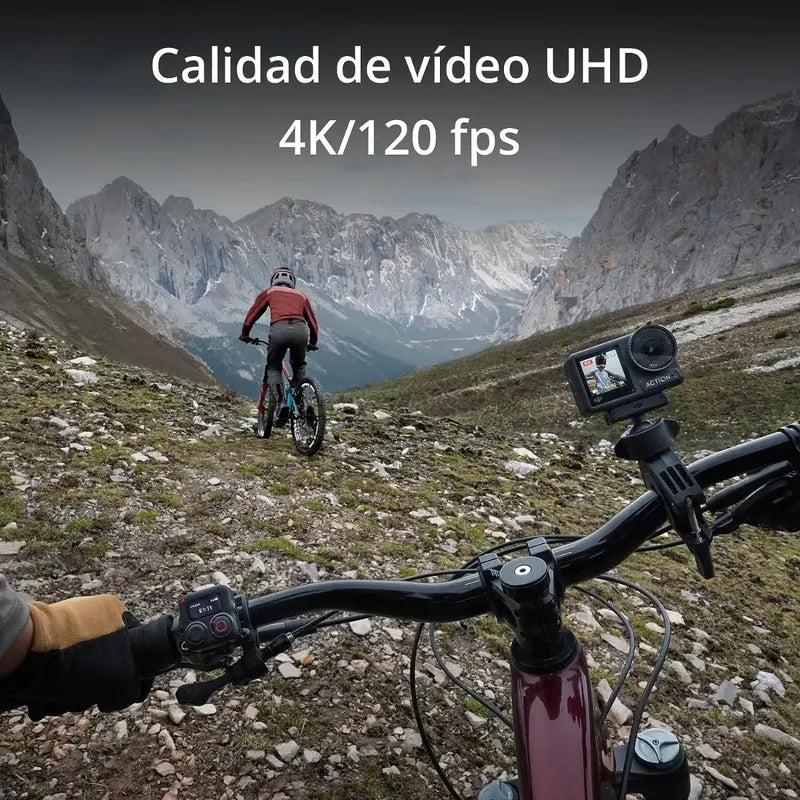 Camara Dji Osmo Action 4 Adventure Combo Gris Oscuro