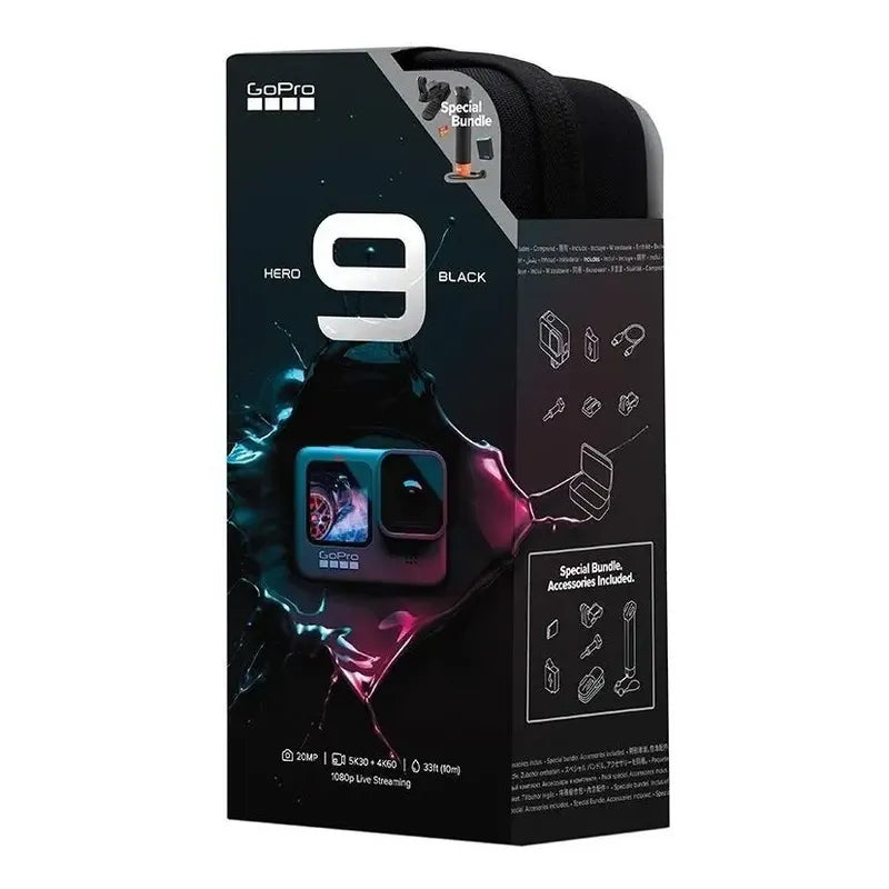 Camara Gopro 9 Especial Bundle Negro