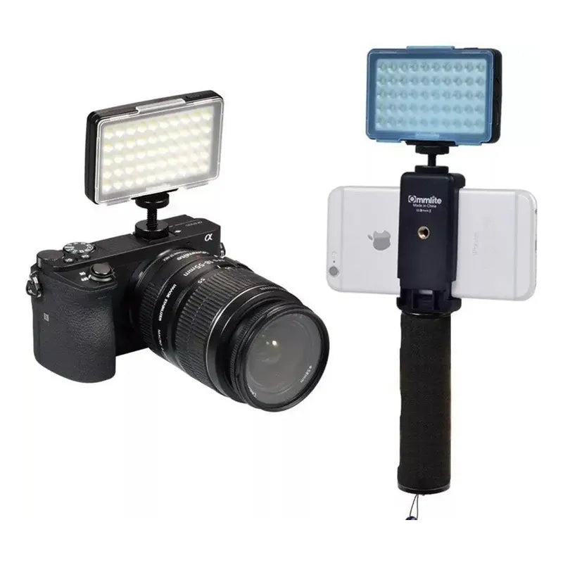 Luz Led Ommlite Cm-l50 Mini Panel Para Camaras Profesionales