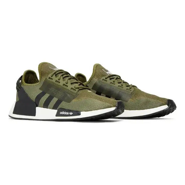 Zapatos adidas Nmd R1 V2 Gw4708 Original (talla 11) Bcv Verde Musgo Lisa 11