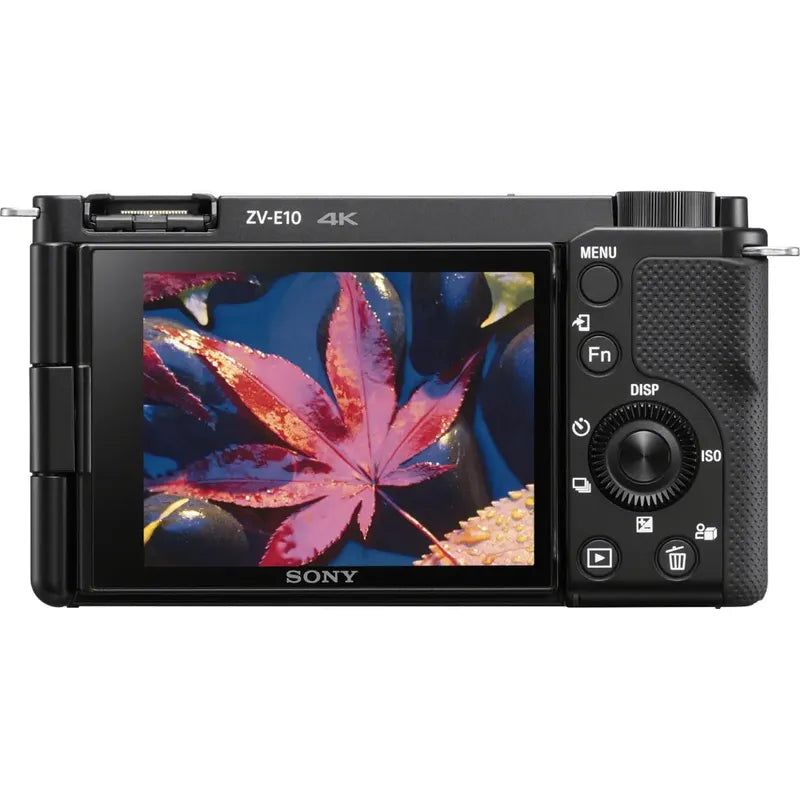 Cámara Sony Zv-e10 4k+ Lente 16-50mm+ Pro Video Kit Negro