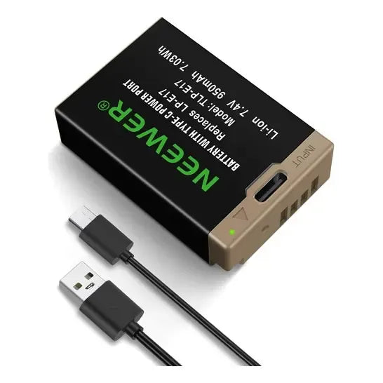 Batería Recargable Neewer Lp-e17 Usb-c 7,4 V, 950 Mah