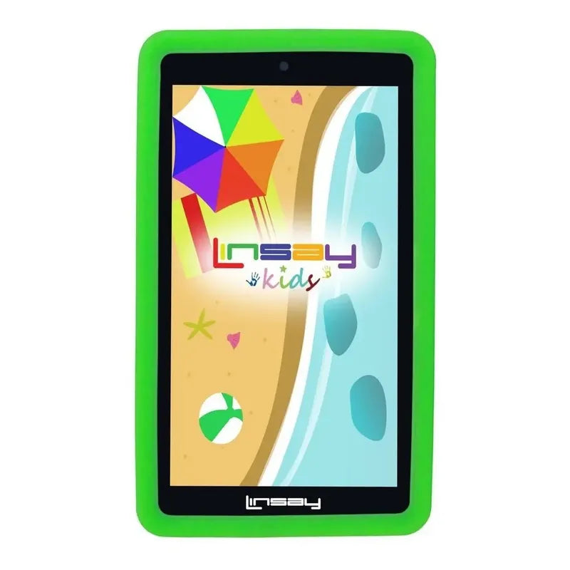 Tablet 7 Linsay 2gb Ram 16gb Android 10 Quad Core + Case Verde