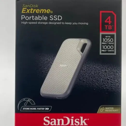 Disco Externo Sandisk Extreme Portable Ssd 4tb 1050mb/s