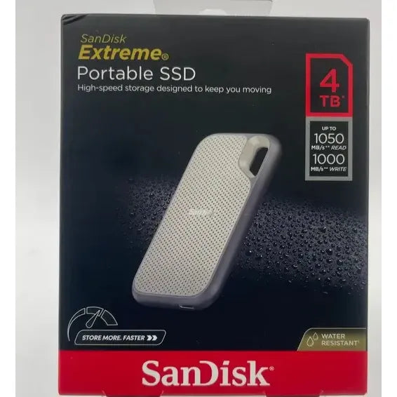 Disco Externo Sandisk Extreme Portable Ssd 4tb 1050mb/s