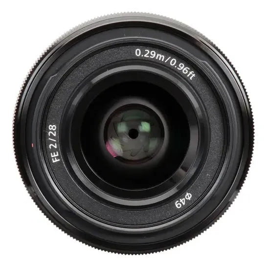 Lente Sony Fe 28mm F2 Montura E Negro