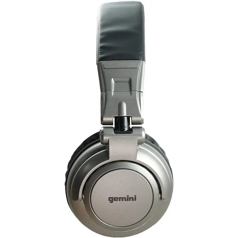 Audífonos Diadema Para Monitor De Dj Gemini Djx-500 Gris