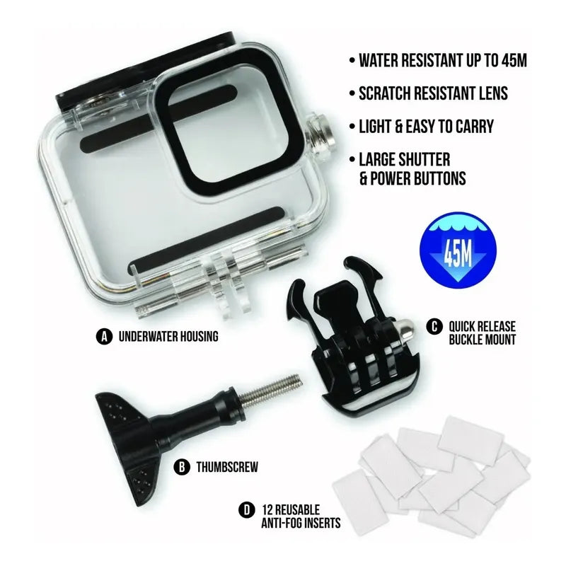 Kit Premium Ultimaxx 10 Accesorios Para Gopro 9/10 Black Bcv