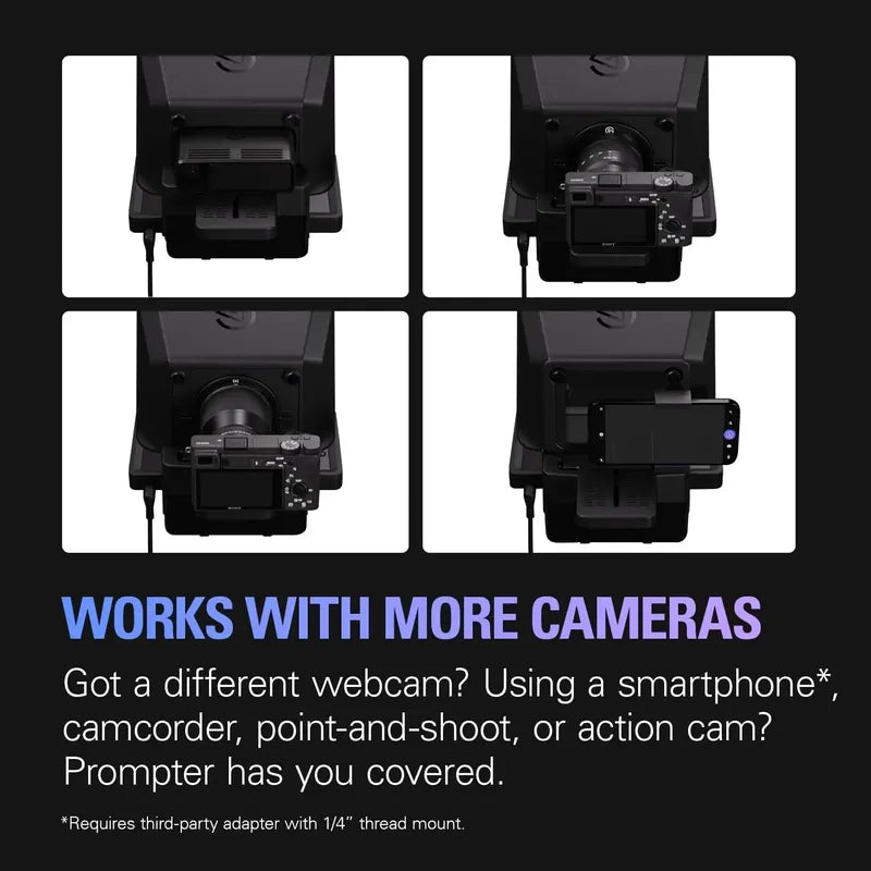 Elgato Teleprompter Pantalla Integrada Youtube, Twitch, Zoom