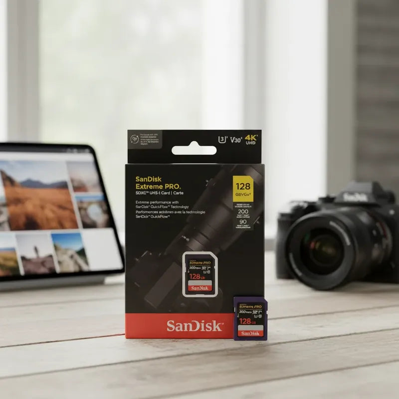 Memoria Sdxc Sandisk Extreme Pro 128gb Uhs-i