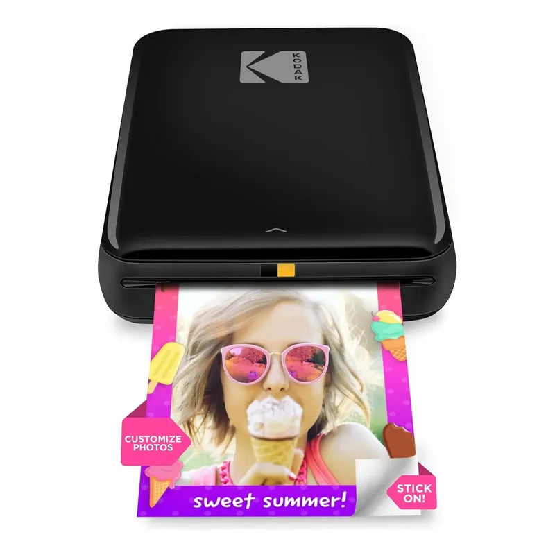 Impresora Fotográfica Portátil Kodak Step, Wireless Negro