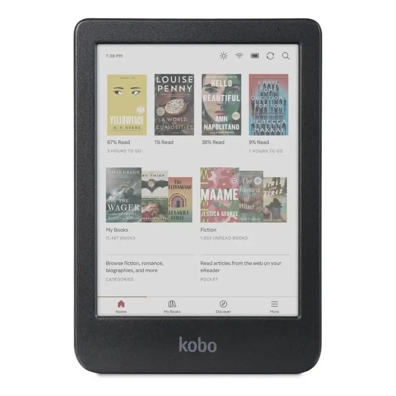 Kobo Clara Colour 6 De 16gb Resistente Al Agua N367 Negro
