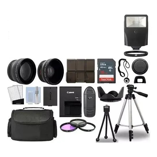 Kit De Accesorios Para Camara Canon (aro 58mm)
