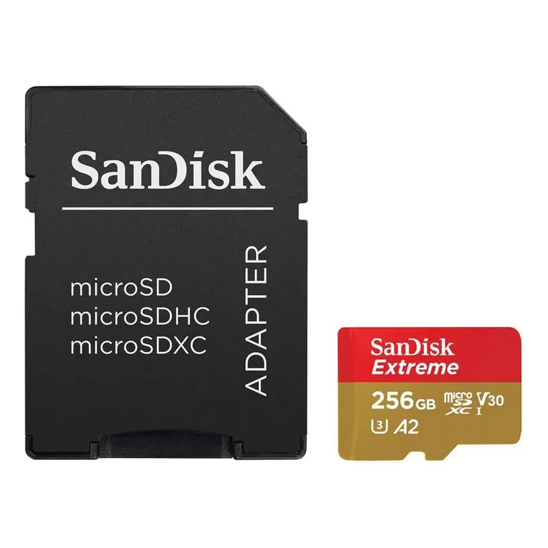 Memoria Sandisk Extreme Microsdxc Uhs-i 256gb 190/130mb/s