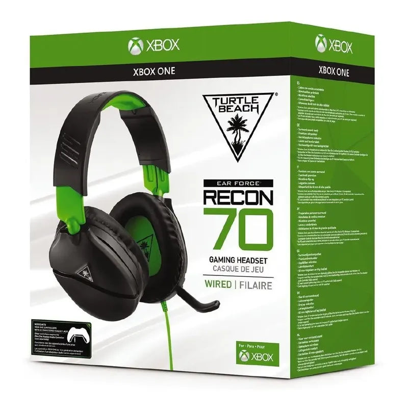 Audifonos Turtle Beach Recon 70 Ps4 Pro Xbox One Switch Pc
