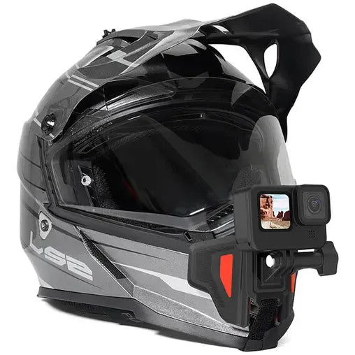 Soporte De Casco Para Cámaras De Acción Telesin Gp-hbm-mt2 Negro