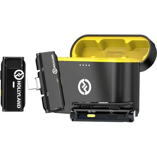 Microfono Hollyland Lark C1 Duo Wireless Usb-c Negro