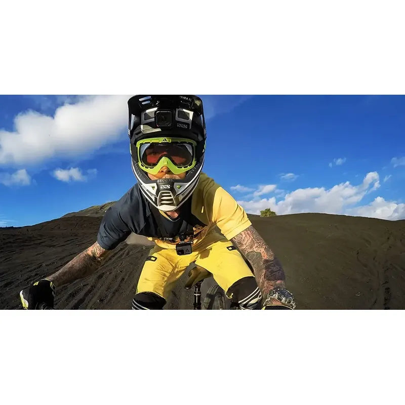 Montaje Frontal Y Lateral Para Casco, Todas Las Gopro