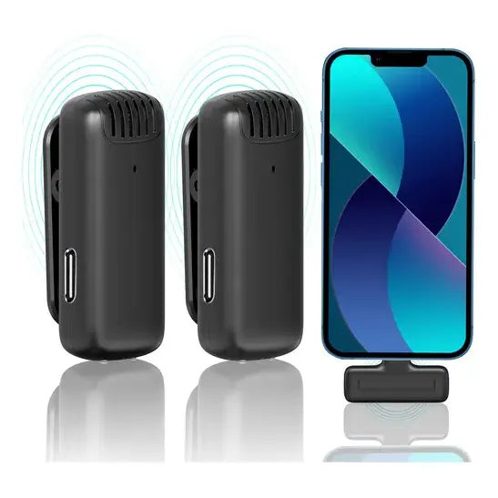 Micrófono Ulanzi J12 Duo Inalambrico Lightning