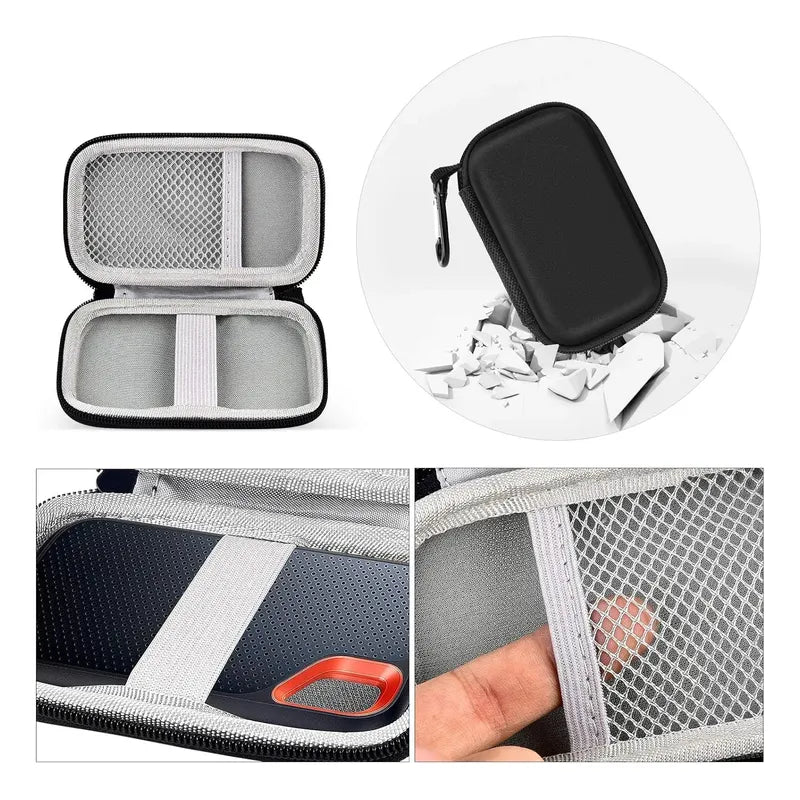 Estuche Organizador Gwcase Para Disco Externo Negro