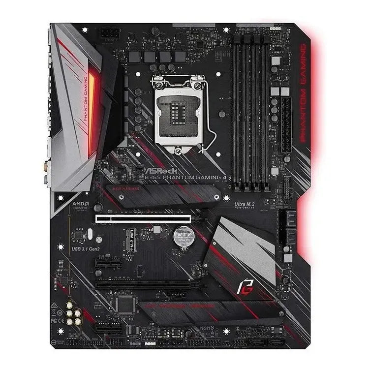 Tarjeta Madre Asrock B365 Phantom Gaming 4 Socket 1151 Negro
