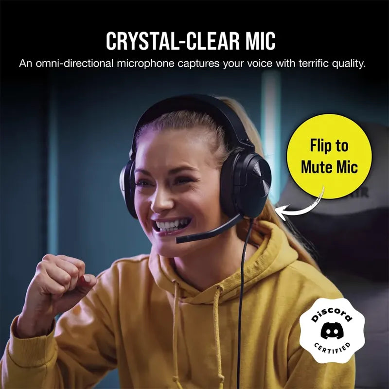 Audifonos Corsair Hs55 Surround Pc/mac/ps4/ps5