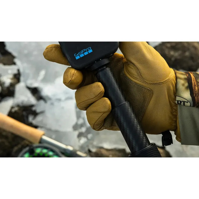 Gopro Poste Extensión Fibra Carbono 2.7metros, 360 Grados Negro