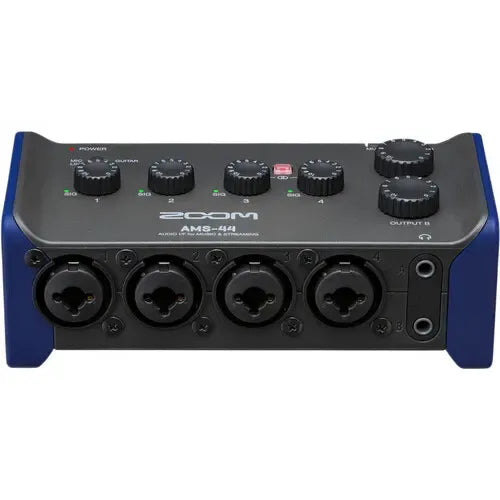 Interfaz De Audio Zoom Ams-44 Usb-c