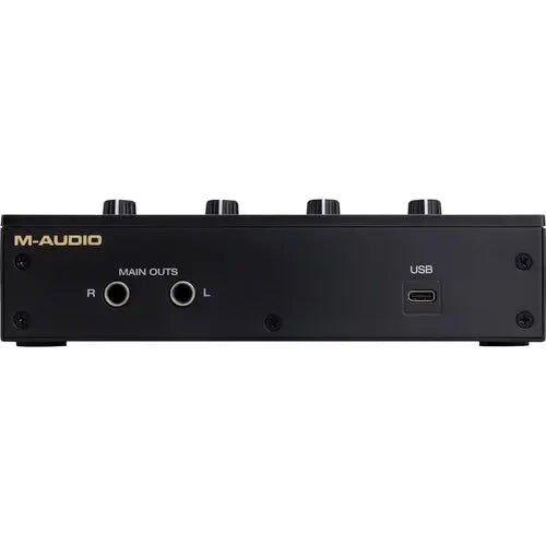 Interfaz De Audio M-audio M-track Duo Hd. Kit Produccion Negro