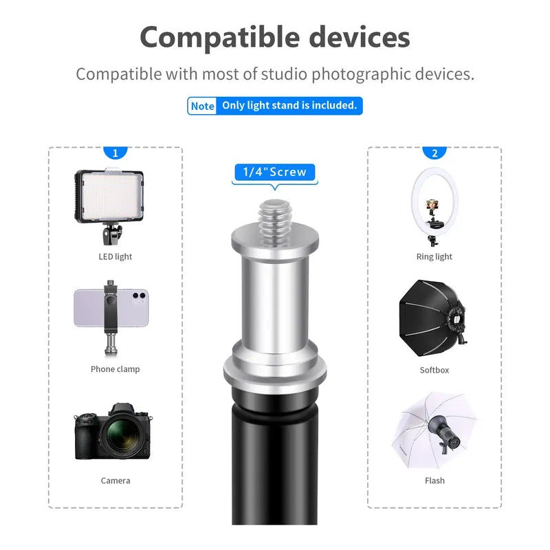 Tripode Neewer De 75 Para Reflectores Softboxes Luces Fondo