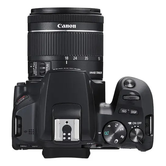 Camara Canon Eos 250d/ Rebel Sl3 + Lente 18-55mm Negro