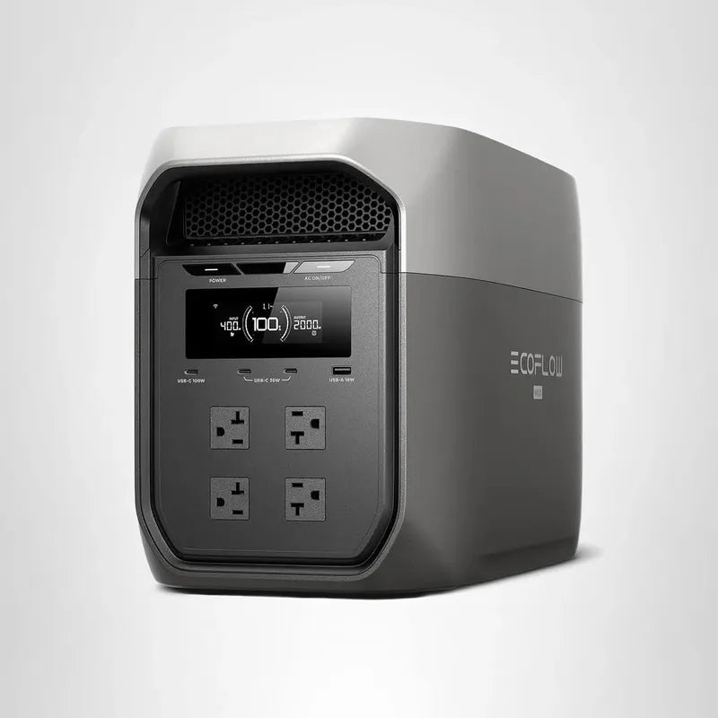 Ef Ecoflow Delta 3 Max 2048 Wh Lifepo4, Salida Ca 3000w