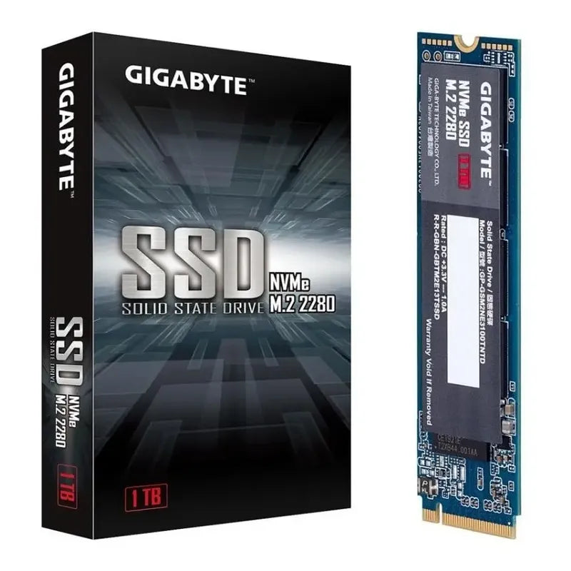 Disco Gigabyte M.2 2280 1tb Pci-express 3.0 X4, Nvme 1.3 No Aplica