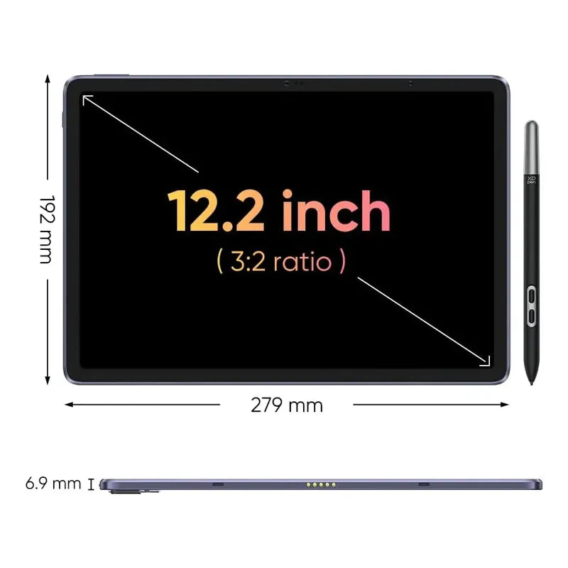 Xppen Magic Drawing Pad 12.2, 256gb Artistas Dibujo Digital.