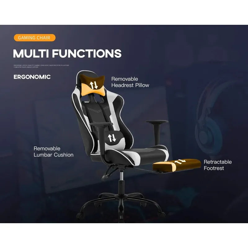 Silla Gaming Racing Bestoffice, Reposapies,