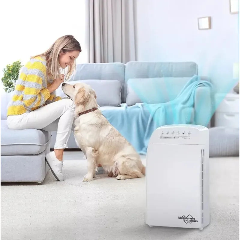 Purificador De Aire Inteligente Hepa Msa3s Silencioso Alexa