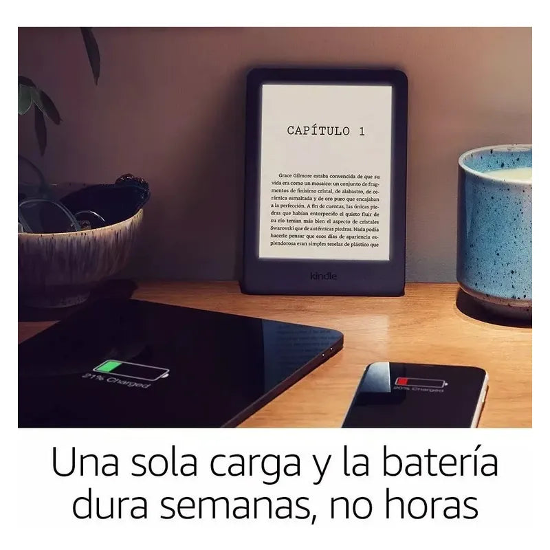 Kindle E-reader 10a Gen 4 Gb Con Luz Frontal Negro