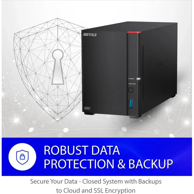Buffalo Linkstation Soho 720 Nas 2 Bahías, 16 Tb Incluido