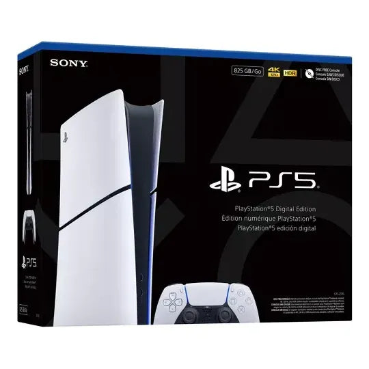 Playstation Ps5 Digital 825gb, 4k120hz 16gb Ram Ray Tracing Blanco