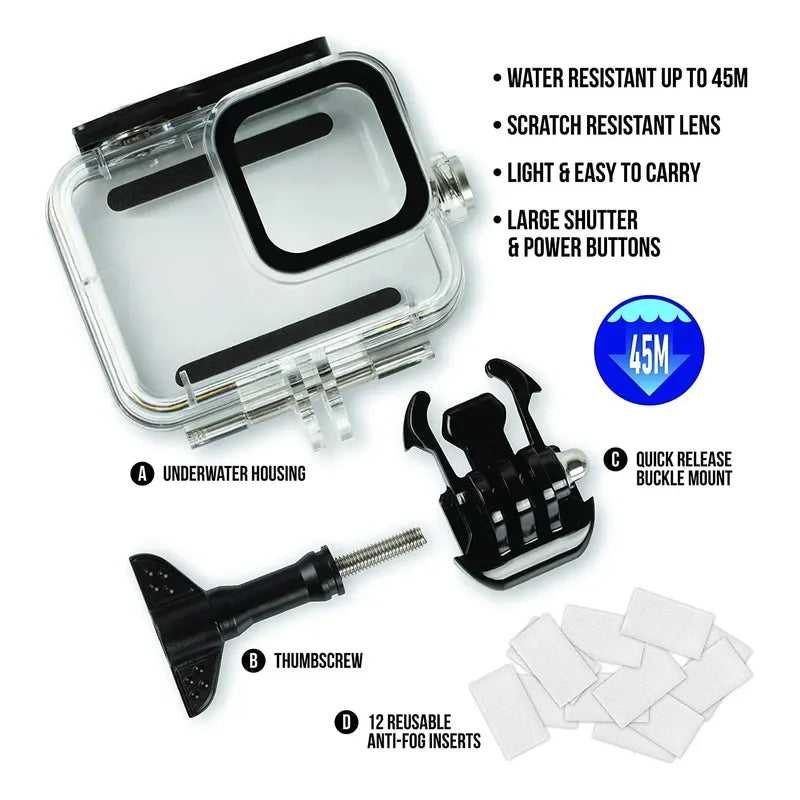 Kit Bundle Ultimaxx Para Camara Gopro 9 A La 12