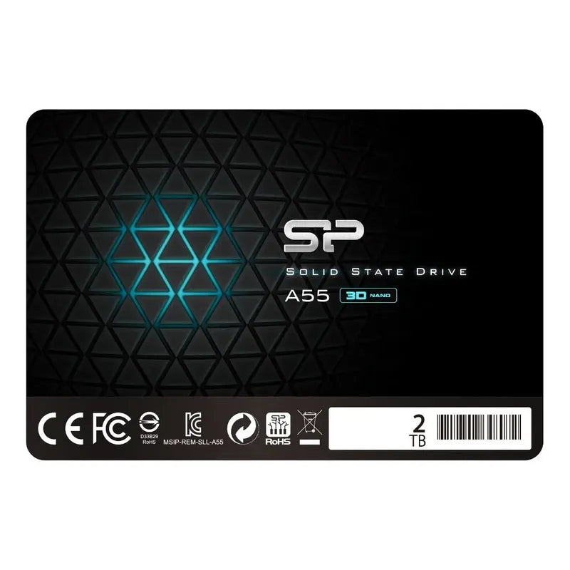 Disco Ssd 2tb Silicon Power 3d Nand Sata 3 Pc, Laptop Negro