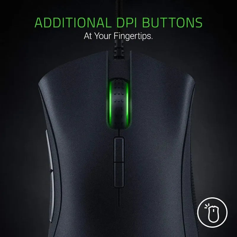Mouse Raton Razer Deathadder Elite 7 Botones 16000dpi Rgb Negro
