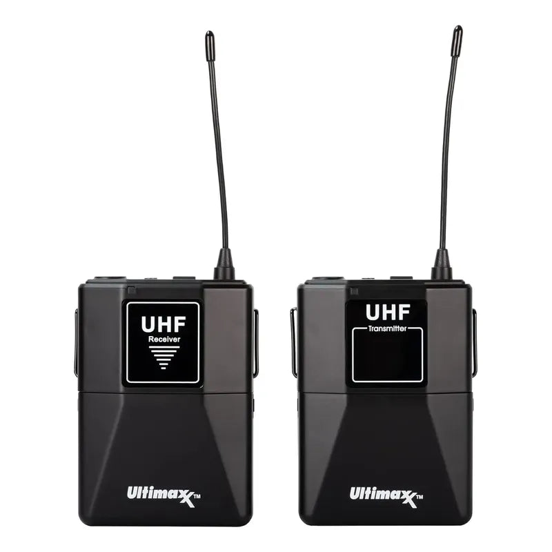 Sistema De Microfono Dinamico Wireless Ultimax