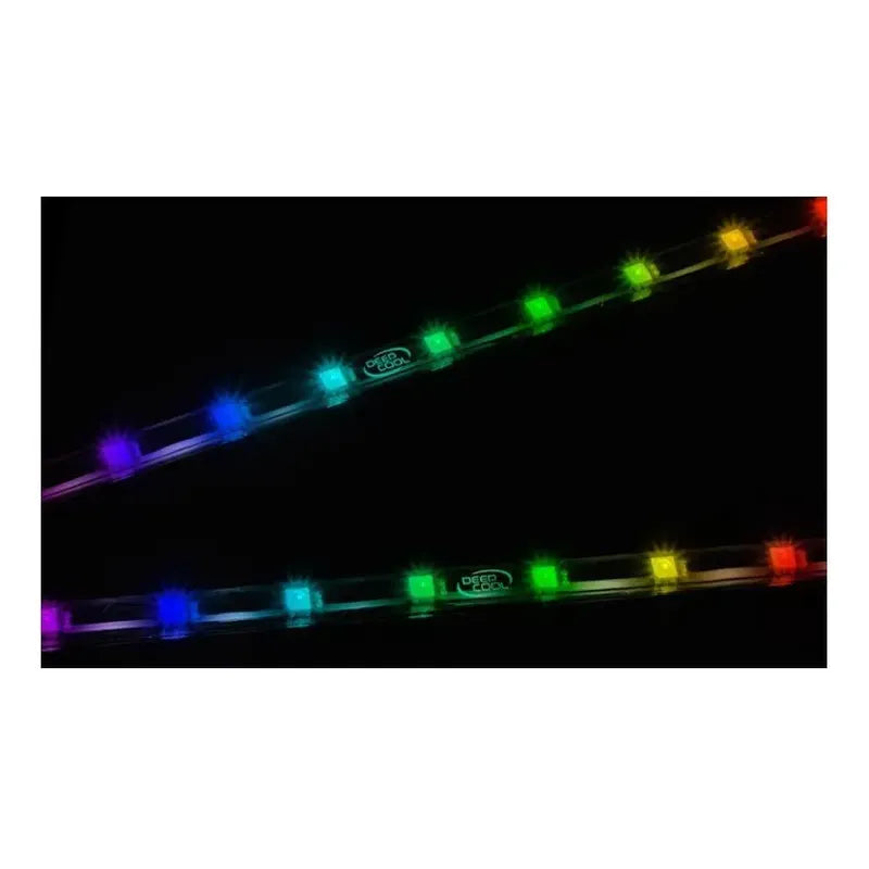 Tira Cinta Led Rgb Deepcool 5050 Direccionable Aura Sync Negro